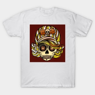 Sugar Skull 41 (Style:14) T-Shirt